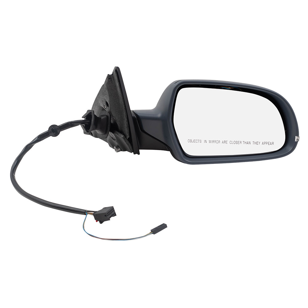 Brock Replacement Power Mirror Compatible with 2010-2016 A4 S4 Passengers Side Heated Signal Memory 8K1857410AK01C 8K1857410AJ01C