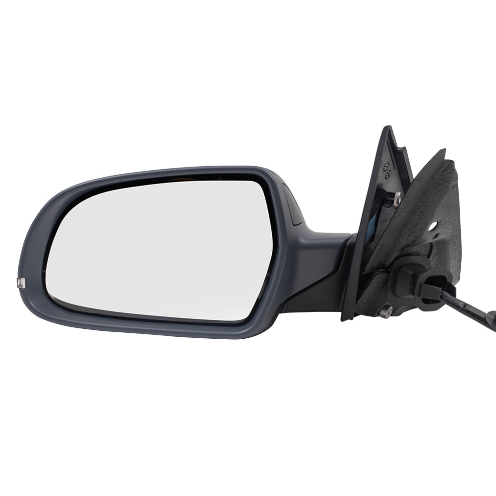 Brock Replacement Power Mirror Compatible with 2012-2016 A4 S4 Drivers Side Heated Signal Memory Power Folding Lane Change Assist 8K1857409AJ01C 8K1 857 409 AJ 01C