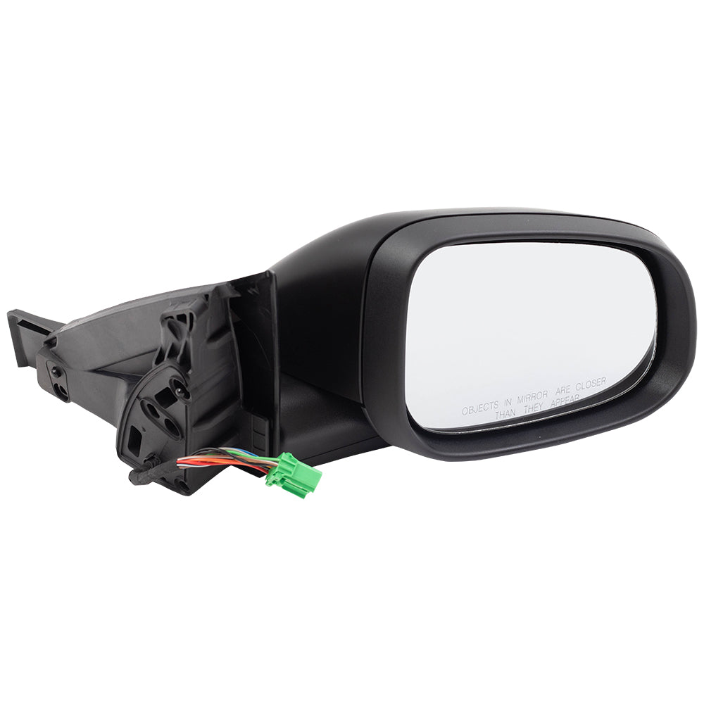 Brock Replacement Passengers Power Side View Mirror Heated Signal Memory Puddle Lamp fits 2012-2016 S80 w/out BLIS replaces 312989205 398048504