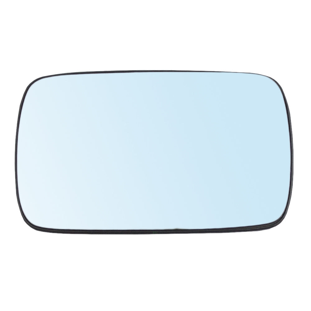 Brock Replacement Drivers Power Side View Mirror Blue Tinted Glass w/ Base Heated compatible with 99-06 3 Series 97-03 5 Series 51168250436