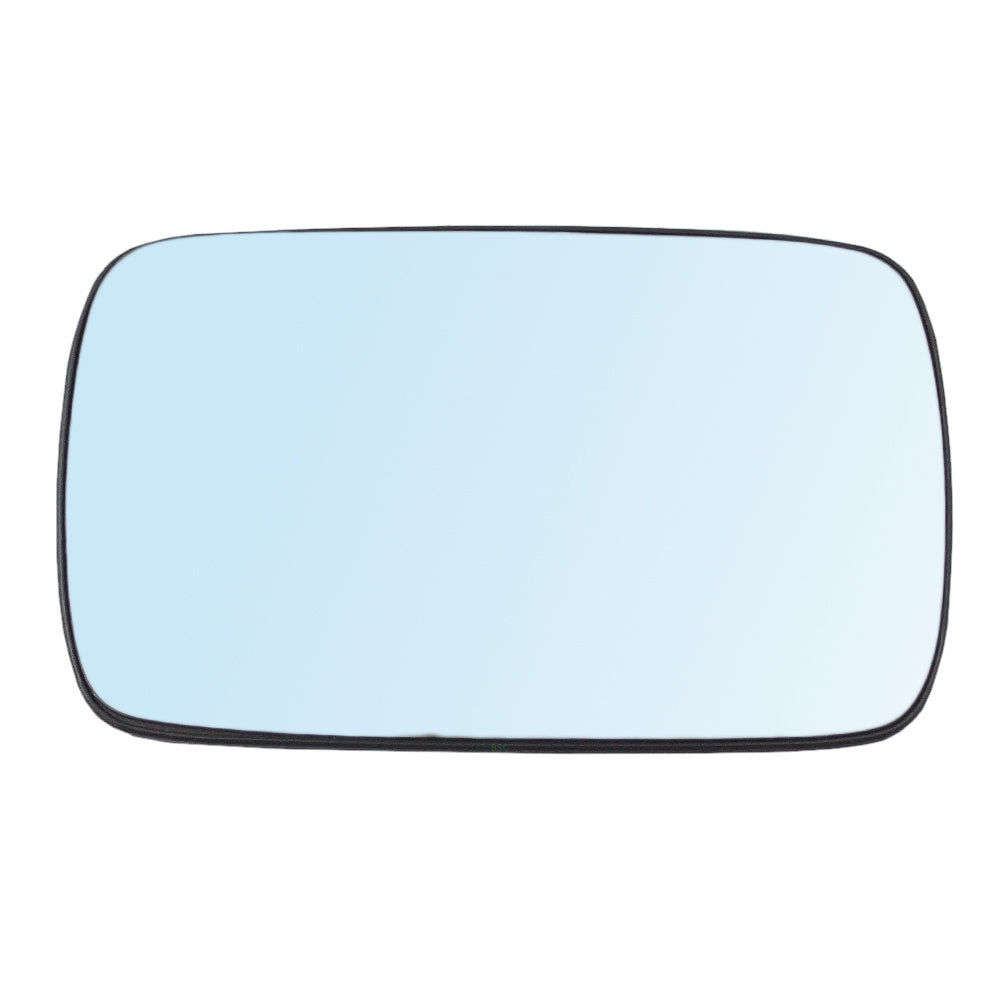 Brock Replacement Passengers Power Side View Mirror Blue Tinted Glass with Base Heated compatible with 99-06 3 Series 97-03 5 Serie 51168250439