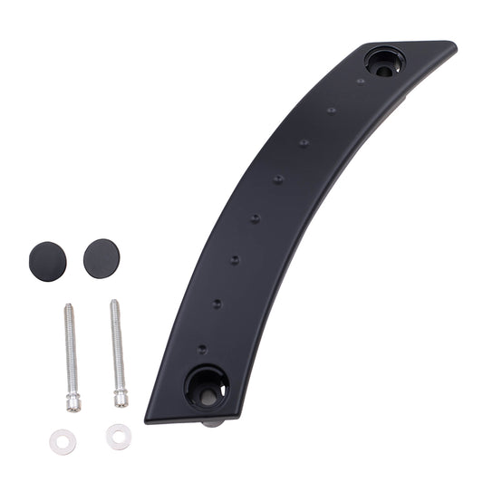 Brock Replacement Drivers Front Inside Interior Door Pull Handle Black Repair Kit Compatible with 1998-2010 New Beetle 1C0868107BMBX