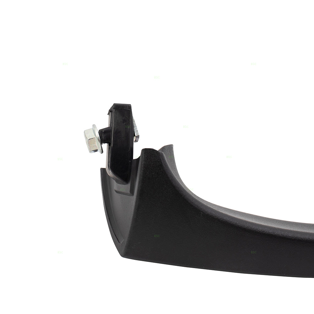 Brock Replacement Drivers Outside Rear Door Handle Textured Black Left Exterior Replacement for 2000-2006 X5 51218243617 51218243625