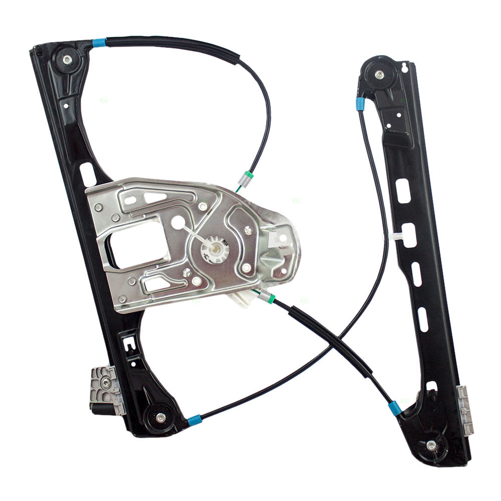 Brock Replacement Drivers Front Power Window Lift Regulator Compatible with 2006-2007 C-Class W203 Sedan MB1350114 2037203146