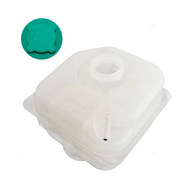 Brock Replacement Coolant Recovery Tank and Tank Cap Set Compatible with 1993-1997 850 & 1998 C70/ S70/ V70