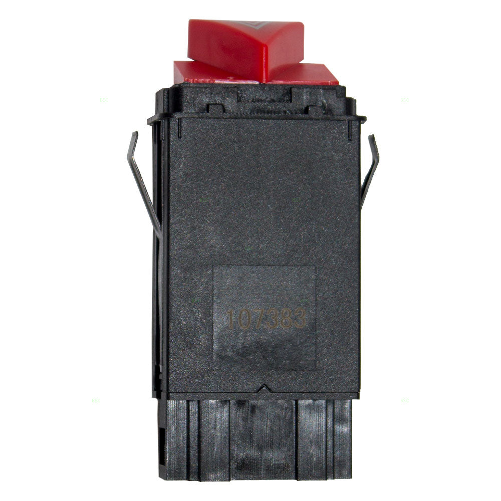 Brock Replacement Hazard Warning Emergency Flasher Switch Compatible with 1998-2005 A6 4B0 941 509 K B98