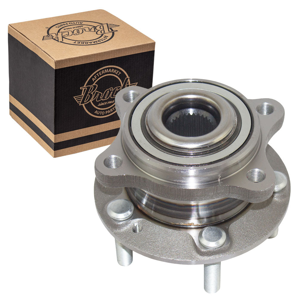 Brock Replacement Wheel Hub Bearing Assembly Compatible with Santa Fe Santa Fe Sport Sorento Veracruz SUV 51750-3J000 513266