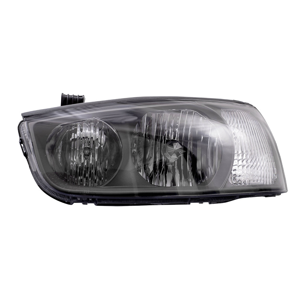 Brock Replacement Drivers Headlight Headlamp Compatible with 2001-2003 Elantra 2101-2D150