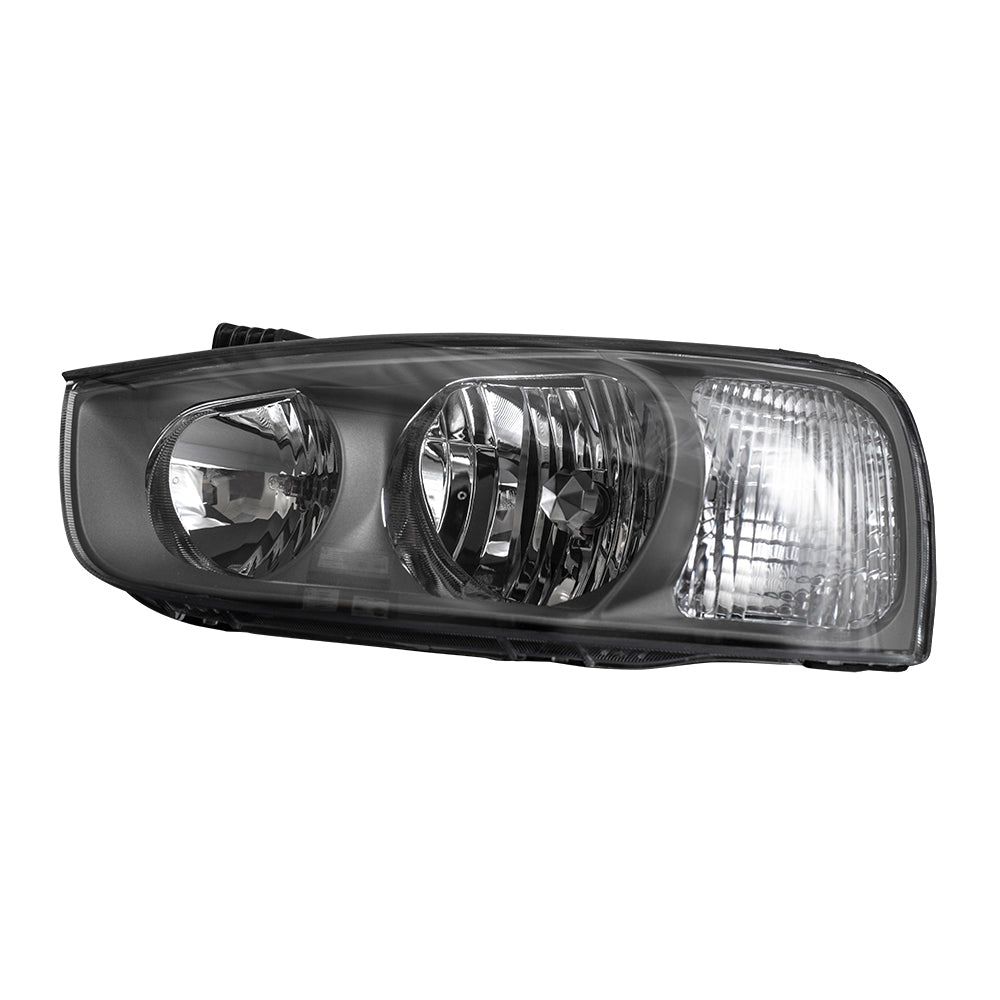 Brock Replacement Drivers Headlight Headlamp Compatible with 2001-2003 Elantra 2101-2D150