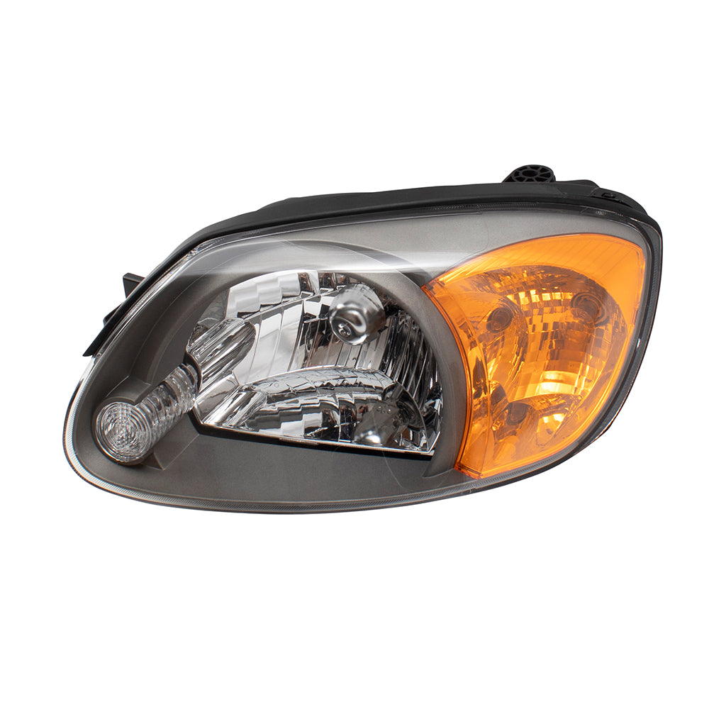 Brock Replacement Drivers Headlight Headlamp Compatible with 2003-2005 Accent 92101-25550