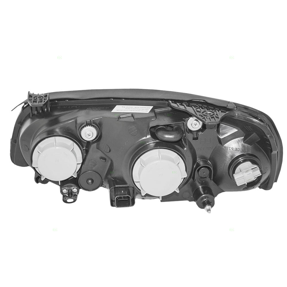 Brock Replacement Passengers Headlight Headlamp Compatible with 2004-2006 Elantra 92102-2D550