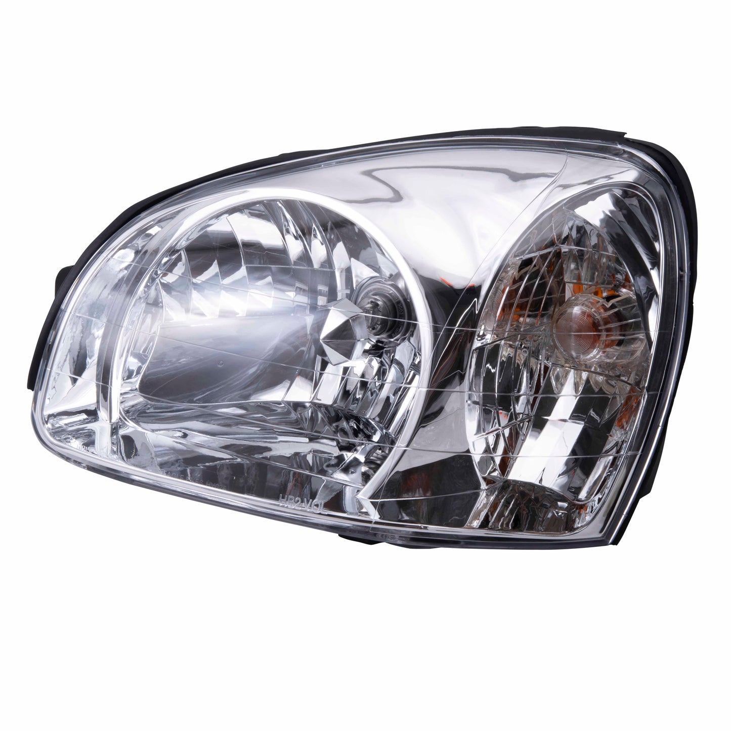 Brock Replacement Drivers Headlight Headlamp Compatible with 2003-2006 Santa Fe 92101-26251