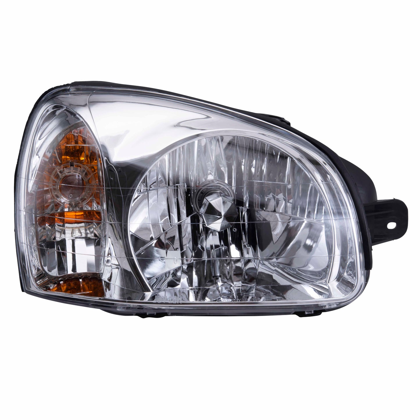 Brock Replacement Passengers Headlight Headlamp Compatible with 2003-2006 Santa Fe 92102-26251