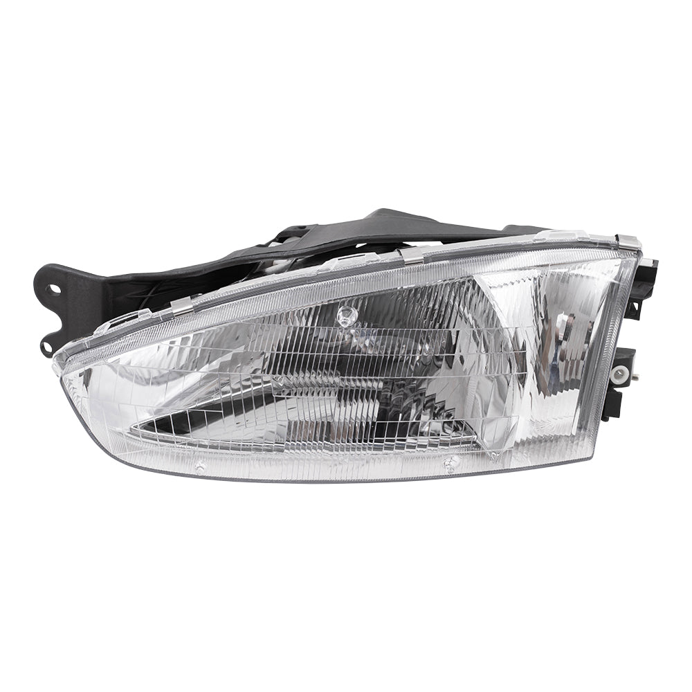 Brock Replacement for Drivers Headlight Headlamp Compatible with 97-02 Mirage MR296307