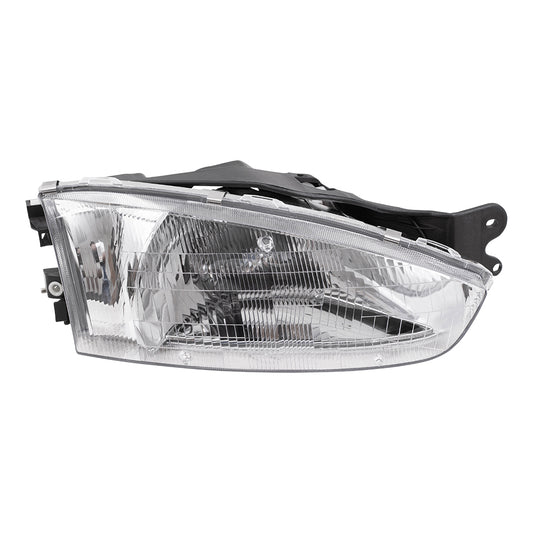 Brock Replacement for Passengers Headlight Headlamp Compatible with 97-02 Mirage MR296308