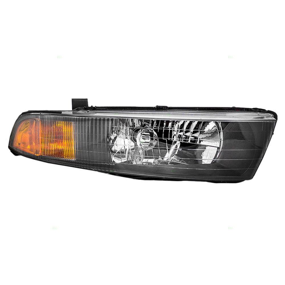 Brock Replacement for Passengers Headlight Headlamp Compatible with 02-03 Galant MR972844