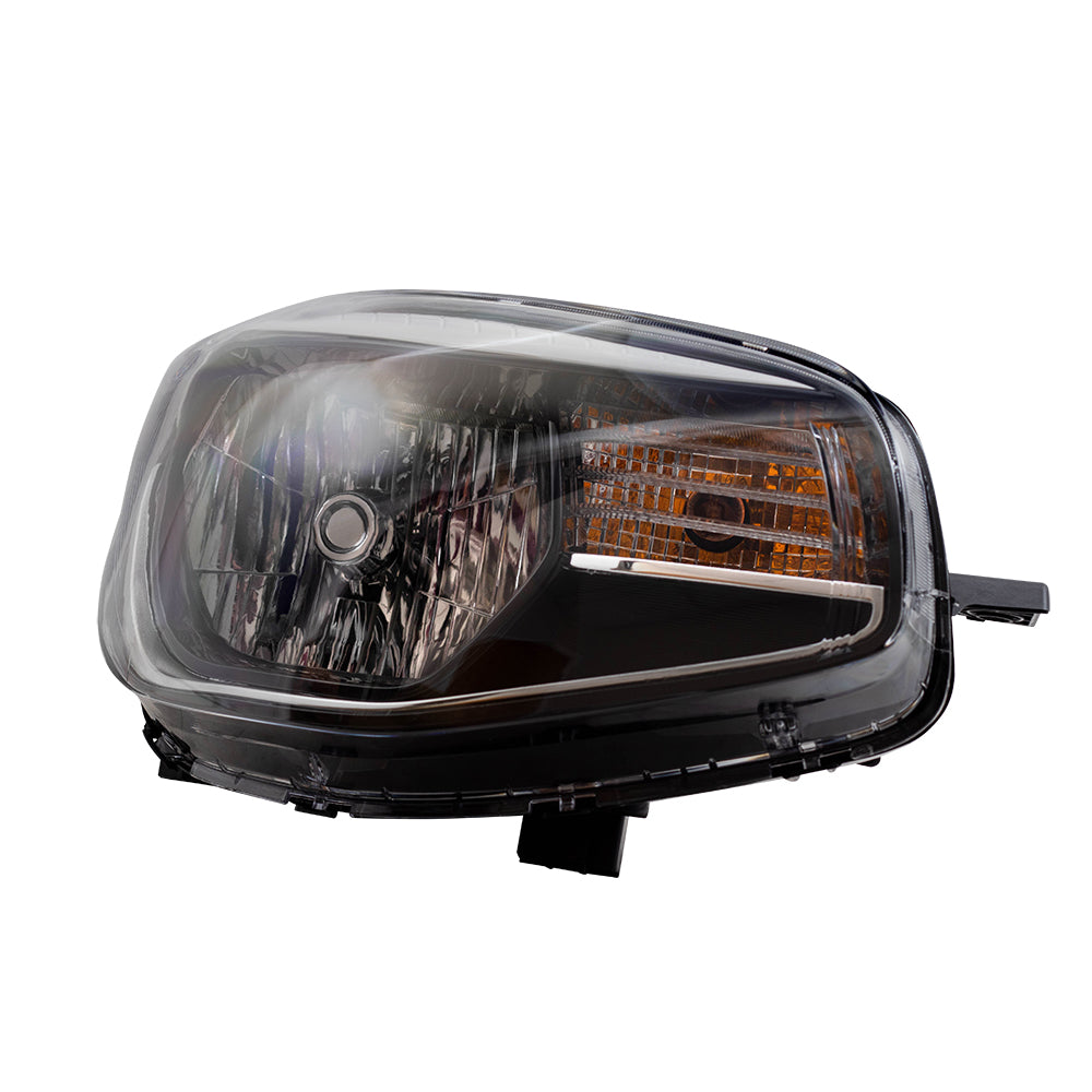 Brock Replacement Passenger Halogen Headlight Compatible with 14-19 Soul