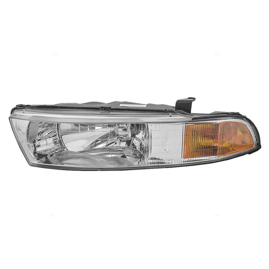 Brock Replacement Drivers Headlight Headlamp Compatible with 99-01 Galant MR439549