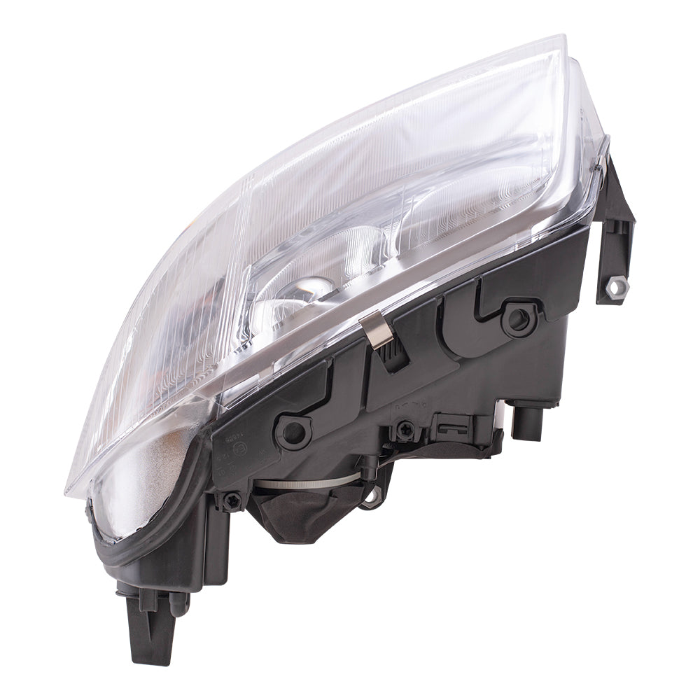 Brock Replacement Drivers Halogen Headlight Headlamp Compatible with 3B0941015AQ