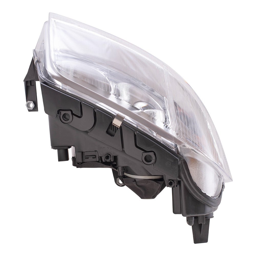 Brock Replacement Passengers Halogen Headlight Headlamp Compatible with 3B0941016AQ