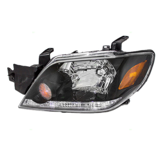 Brock Replacement for Drivers Headlight Headlamp Compatible with 03-04 Outlander SUV MN133515