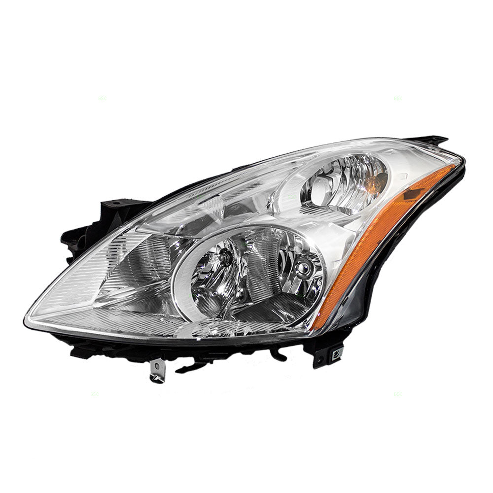 Brock Replacement for Drivers HID Combination Headlight Headlamp Compatible with10-12 Altima Sedan 26060-ZX20A