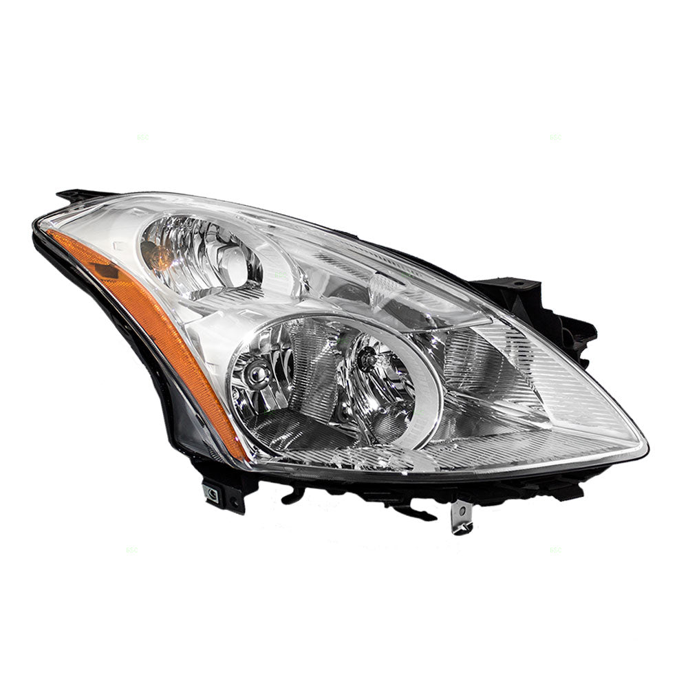 Brock Replacement for Passengers HID Combination Headlight Headlamp Compatible with 10-12 Altima Sedan 26010-ZX20A