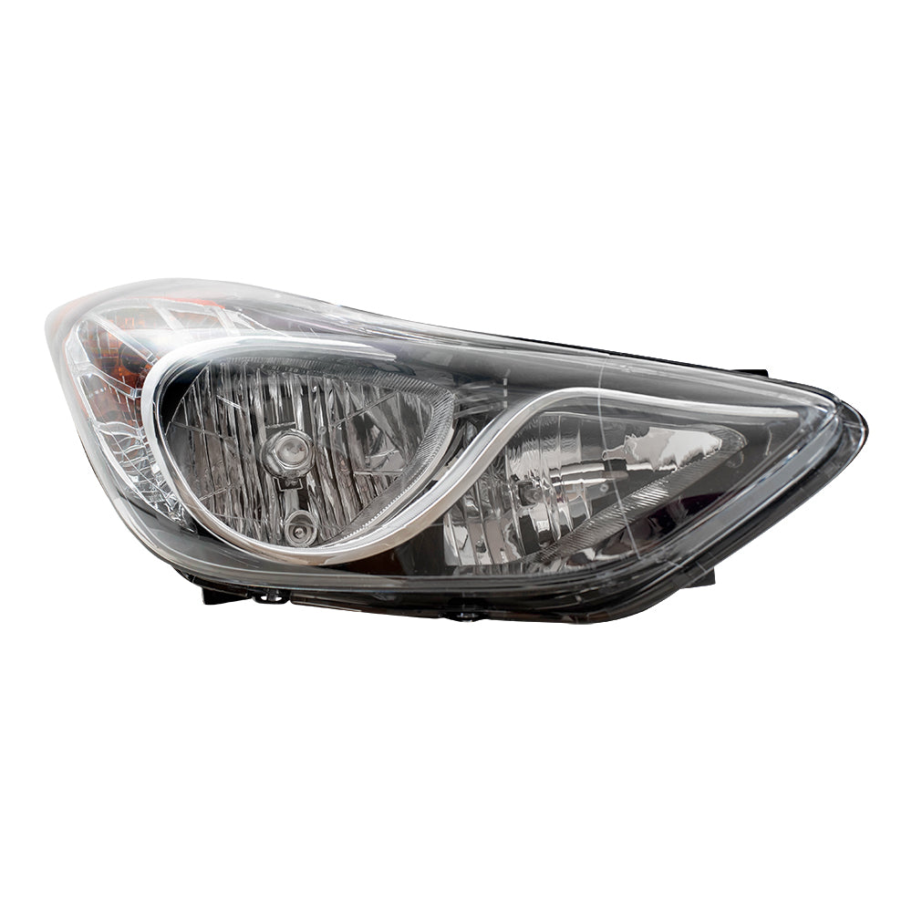 Brock Replacement Passengers Halogen Headlight Headlamp Compatible with Elantra Sedan US 921023Y000