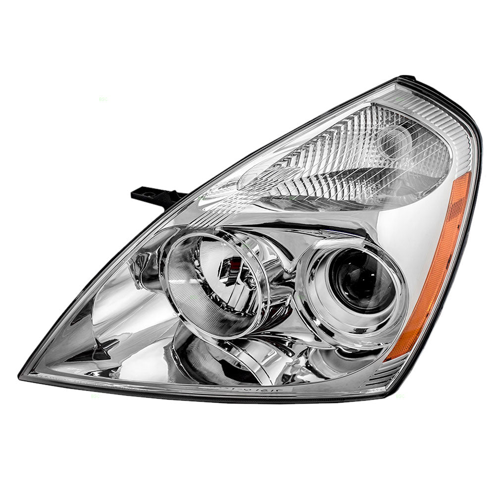 Brock Replacement Drivers Headlight Headlamp Compatible with 2006-2012 Sedona Van 921014D011