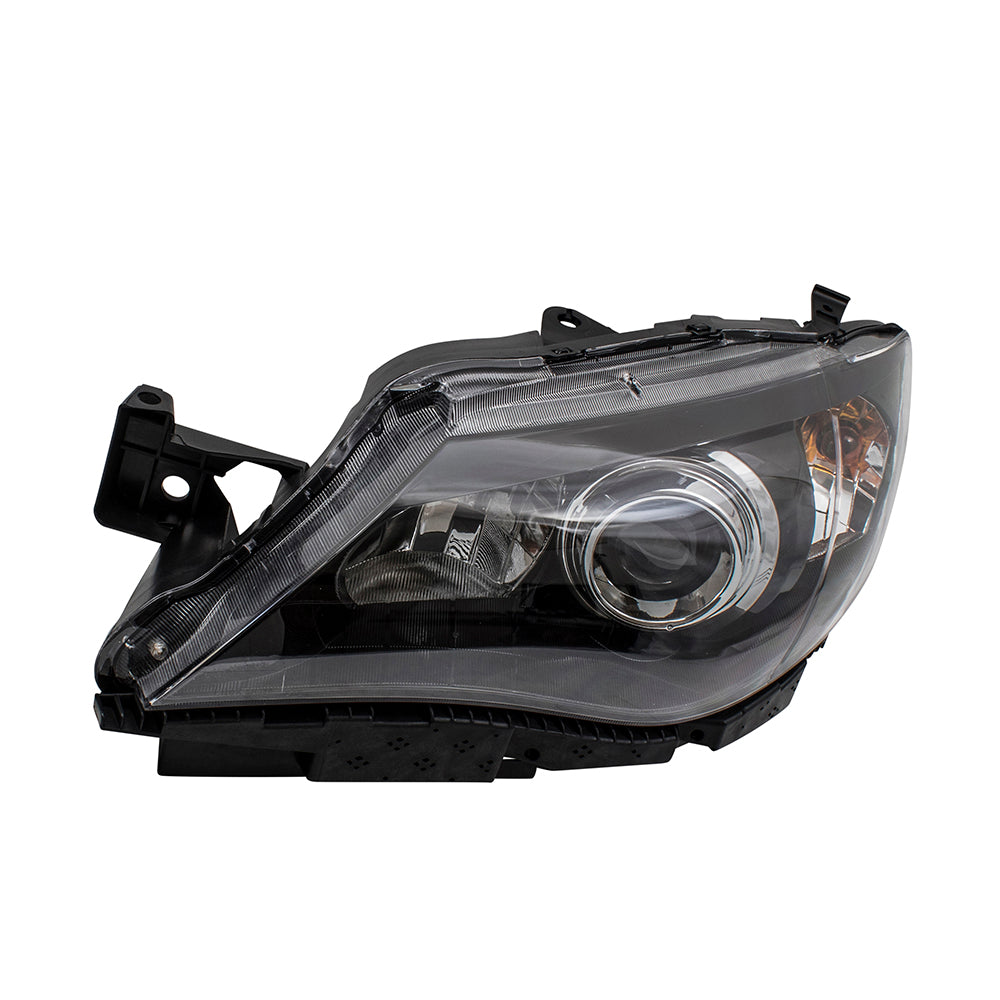 Brock Replacement Drivers Halogen Headlight Headlamp Compatible with 2008-2011 Impreza & WRX 84001FG251