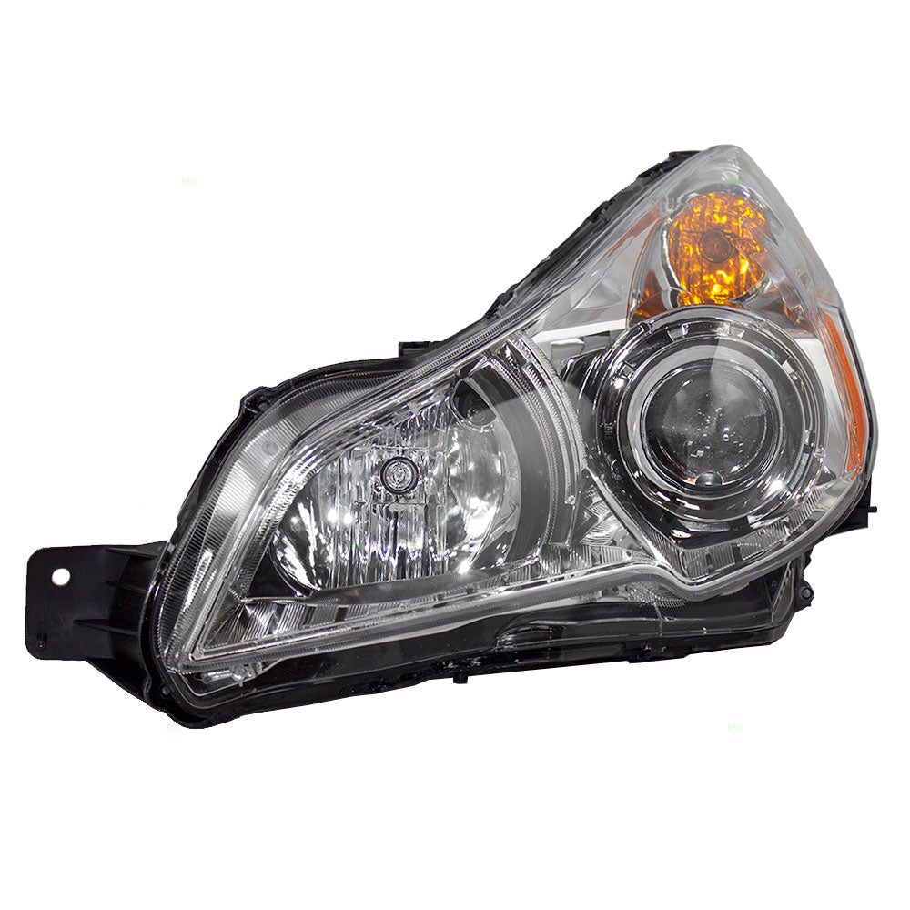 Brock Replacement Drivers Headlight Headlamp Compatible with 2010-2012 Legacy Outback 84001AJ01E