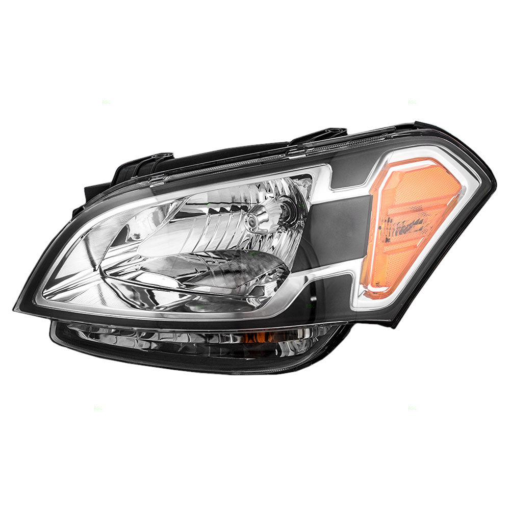 Brock Aftermarket Replacement Part Driver Side Headlight Assembly Compatible with 2010-2011 KIA Soul