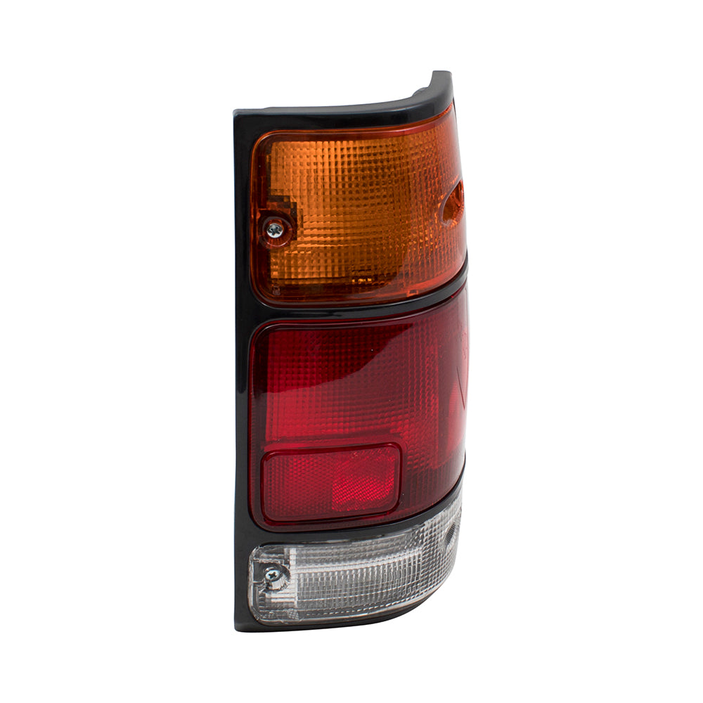 Brock Replacement Passengers Taillight Tail Lamp Compatible with 88-95 Pickup Truck 8971210720