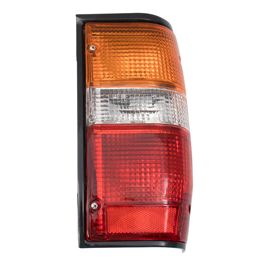 Brock Replacement Passengers Taillight Tail Lamp Compatible with 87-96 Pickup Truck MB527094