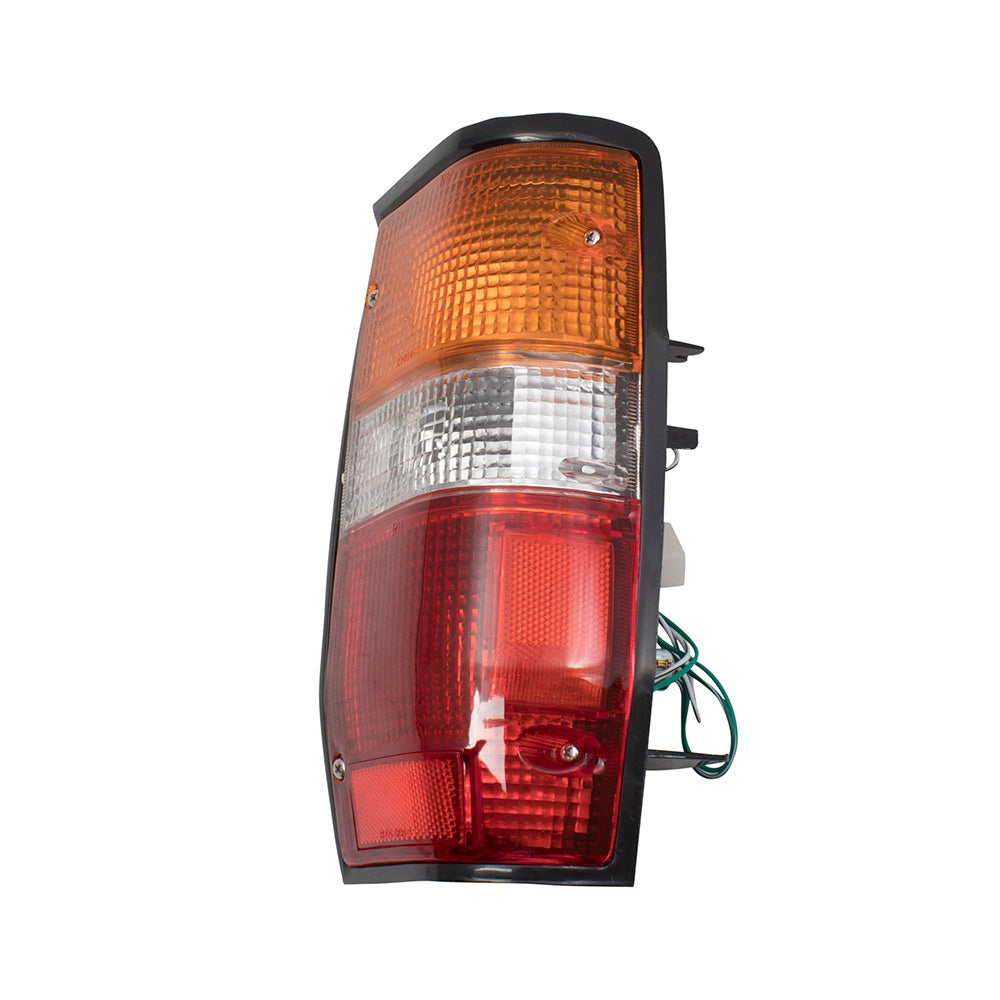 Brock Replacement Passengers Taillight Tail Lamp Compatible with 87-96 Pickup Truck MB527094