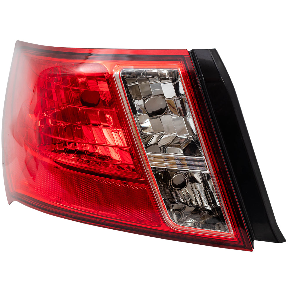 Brock Replacement Tail Light Compatible with 2008-2011 Impreza Sedan Drivers Tail Lamp Lens 84912FG130