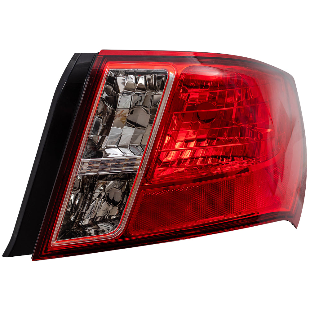 Brock Replacement Tail Light Compatible with 2008-2011 Impreza Sedan Passengers Tail Lamp Lens 84912FG120