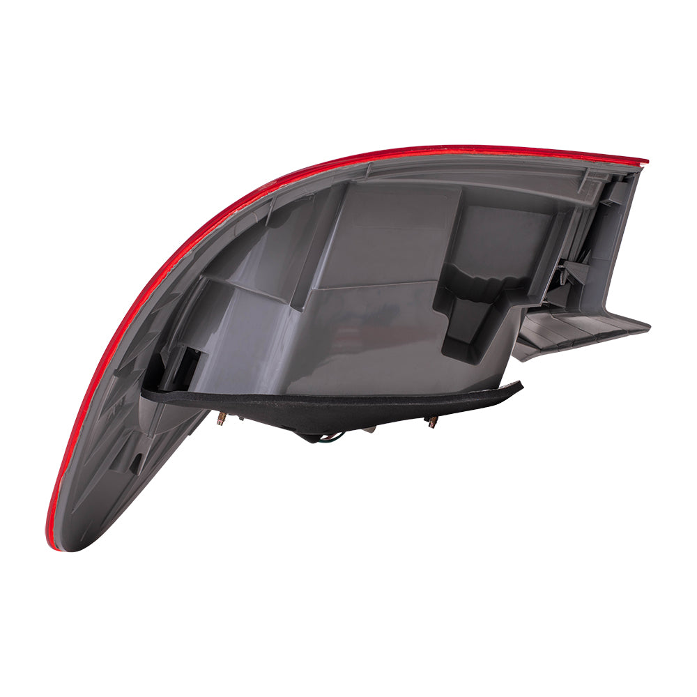 Brock Replacement Drivers Taillight Quarter Panel Mounted Tail Lamp Compatible with 2007-2010 Elantra 924012H050