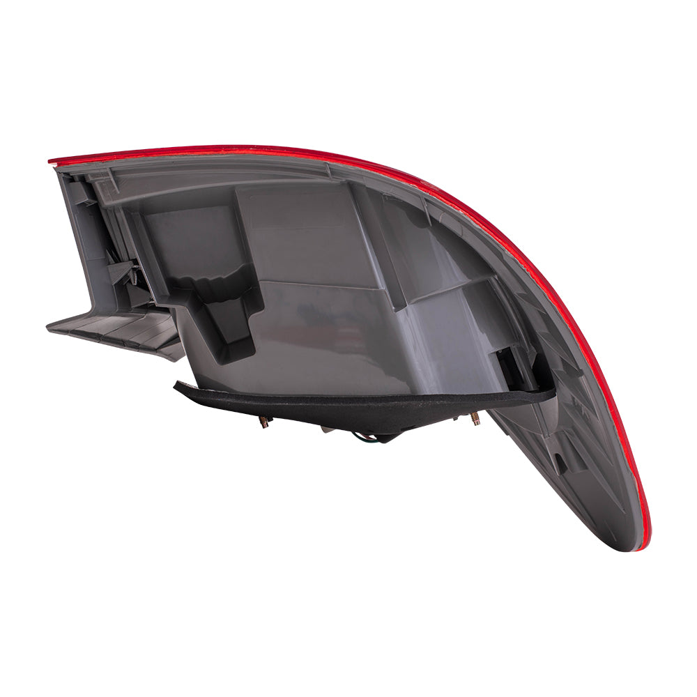 Brock Replacement Passengers Taillight Quarter Panel Mounted Tail Lamp Compatible with 2007-2010 Elantra 924022H050