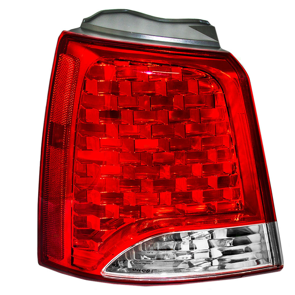 Brock Replacement Drivers Non-LED Taillight Quarter Panel Mounted Compatible with 2011-2013 Sorento 92401 1U000