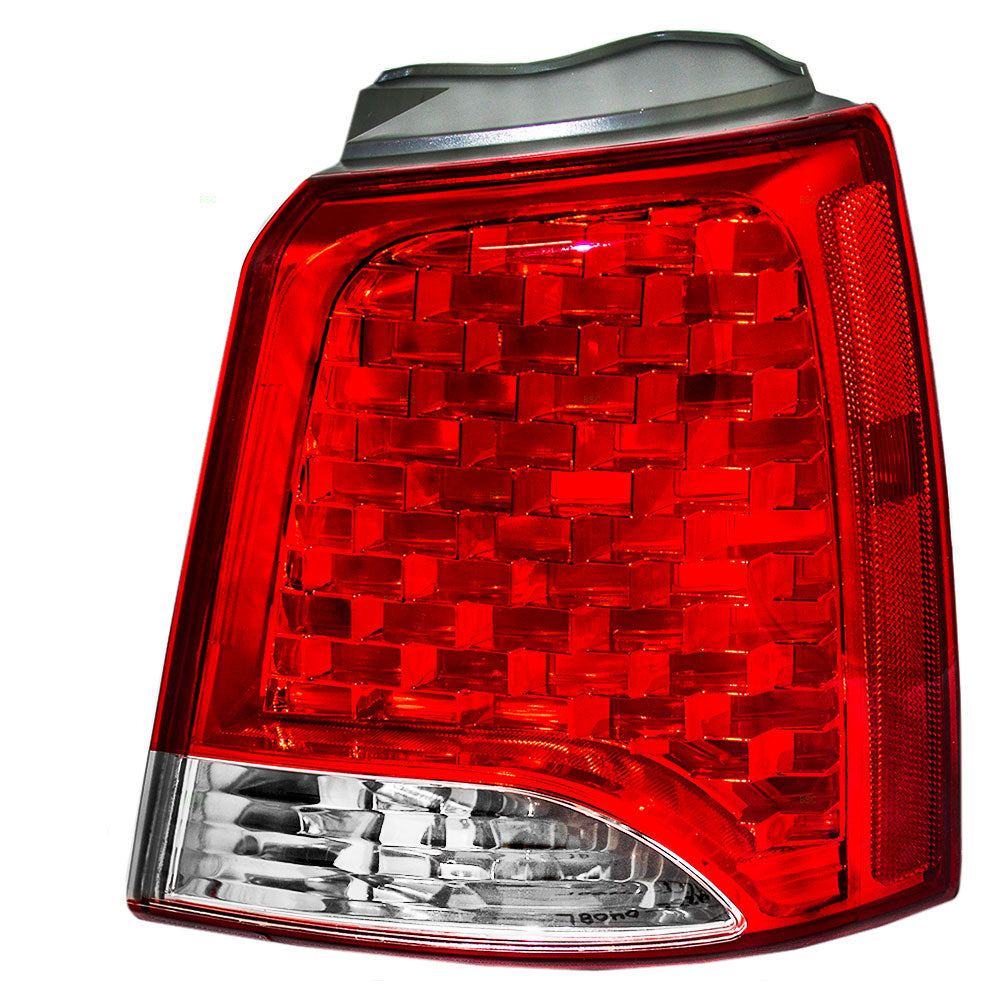 Brock Replacement Passengers Non-LED Taillight Quarter Panel Mounted Compatible with 2011-2013 Sorento 92402 1U000