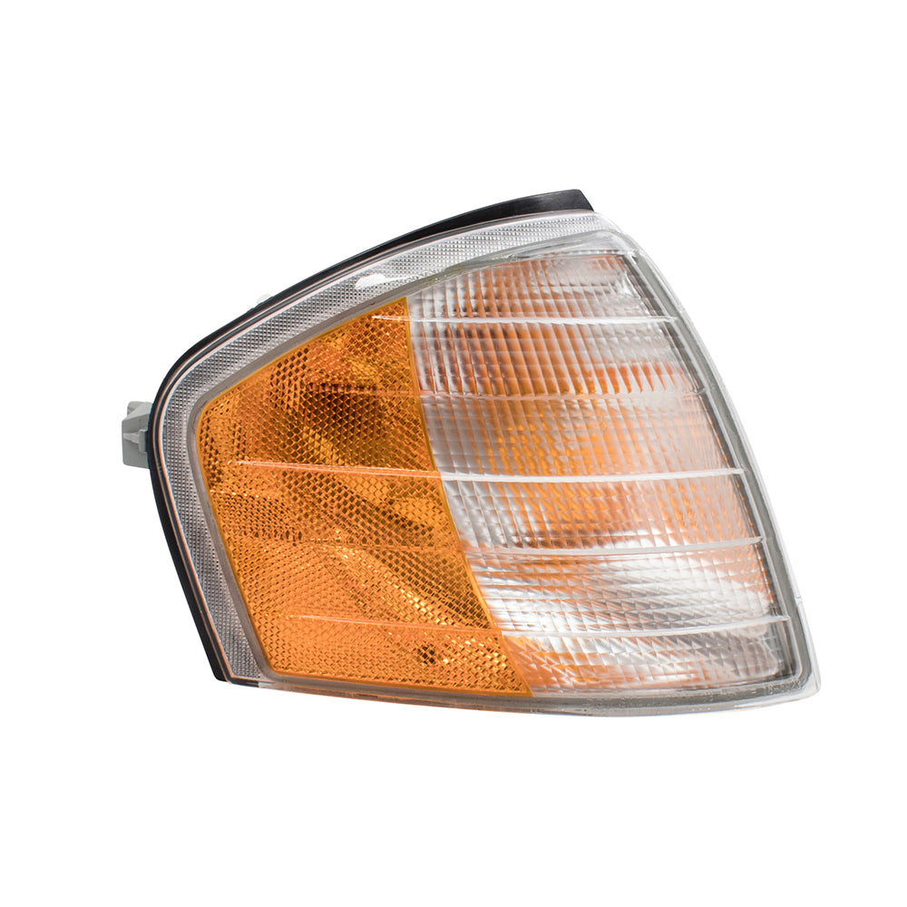 Brock Replacement Passengers Park Signal Corner Marker Light Lamp Lens Compatible with 94-00 C-Class 2028261243