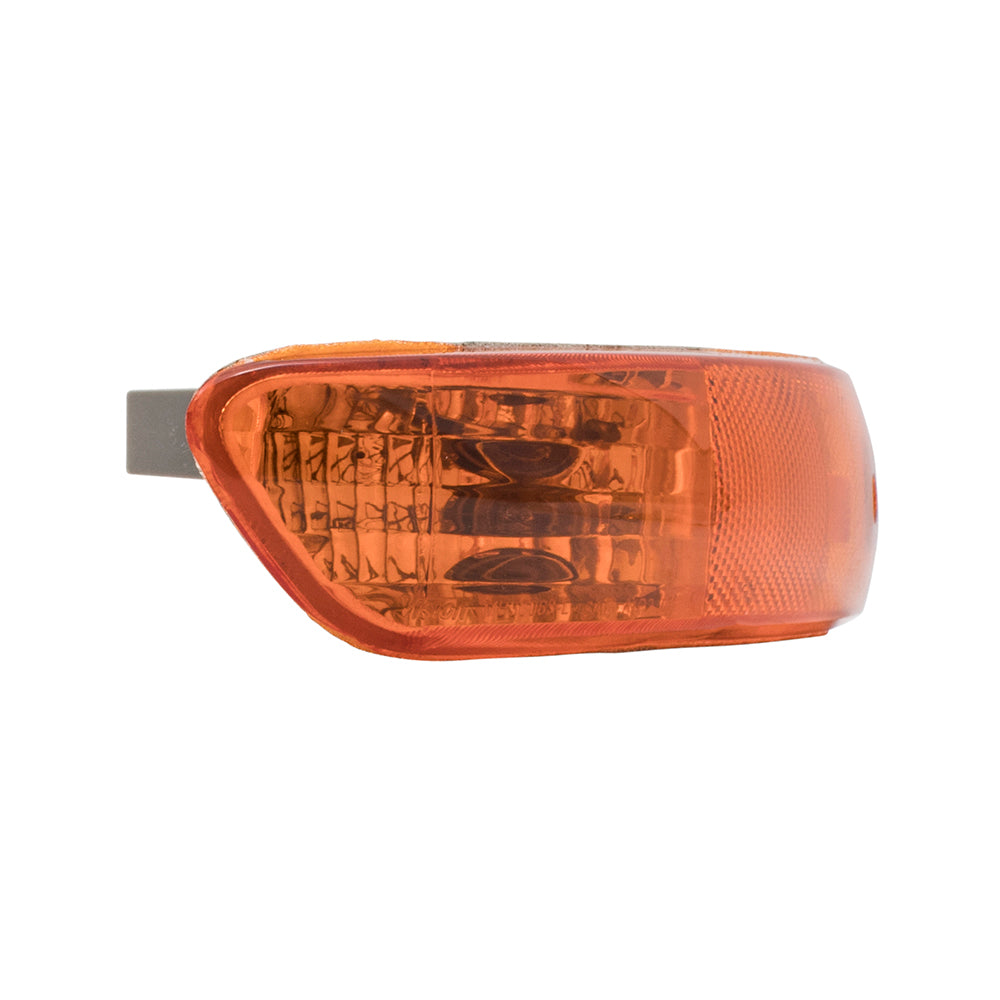 Brock Replacement Drivers Park Signal Front Marker Light Lamp Lens Compatible with 02-05 Eclipse MR990823