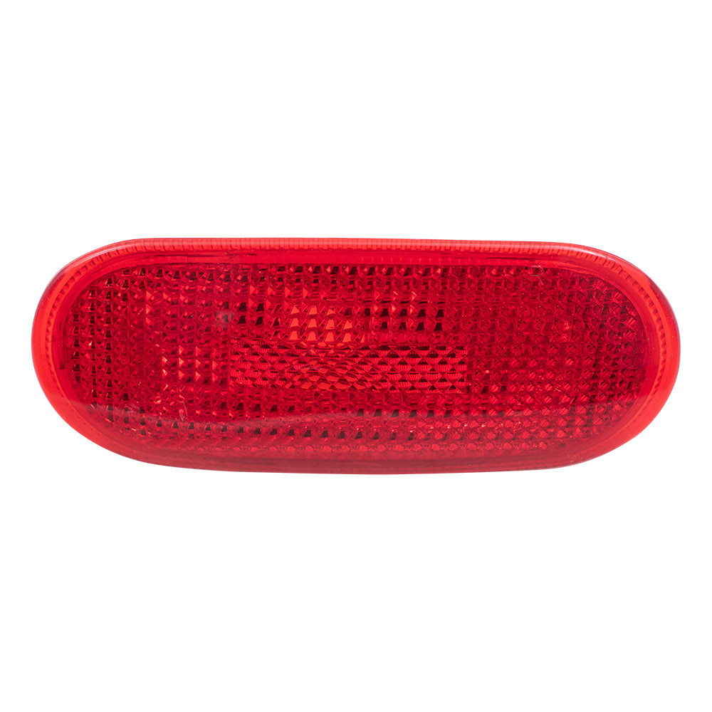 Brock Replacement Passengers Rear Side Marker Light Lamp Compatible with 98-05 New Beetle 1C0945074B