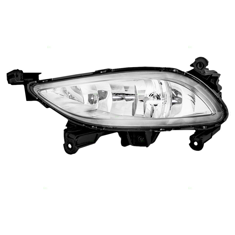 Brock Replacement Drivers Fog Light Lamp Compatible with 2011-2013 Sonata 92201-3Q000