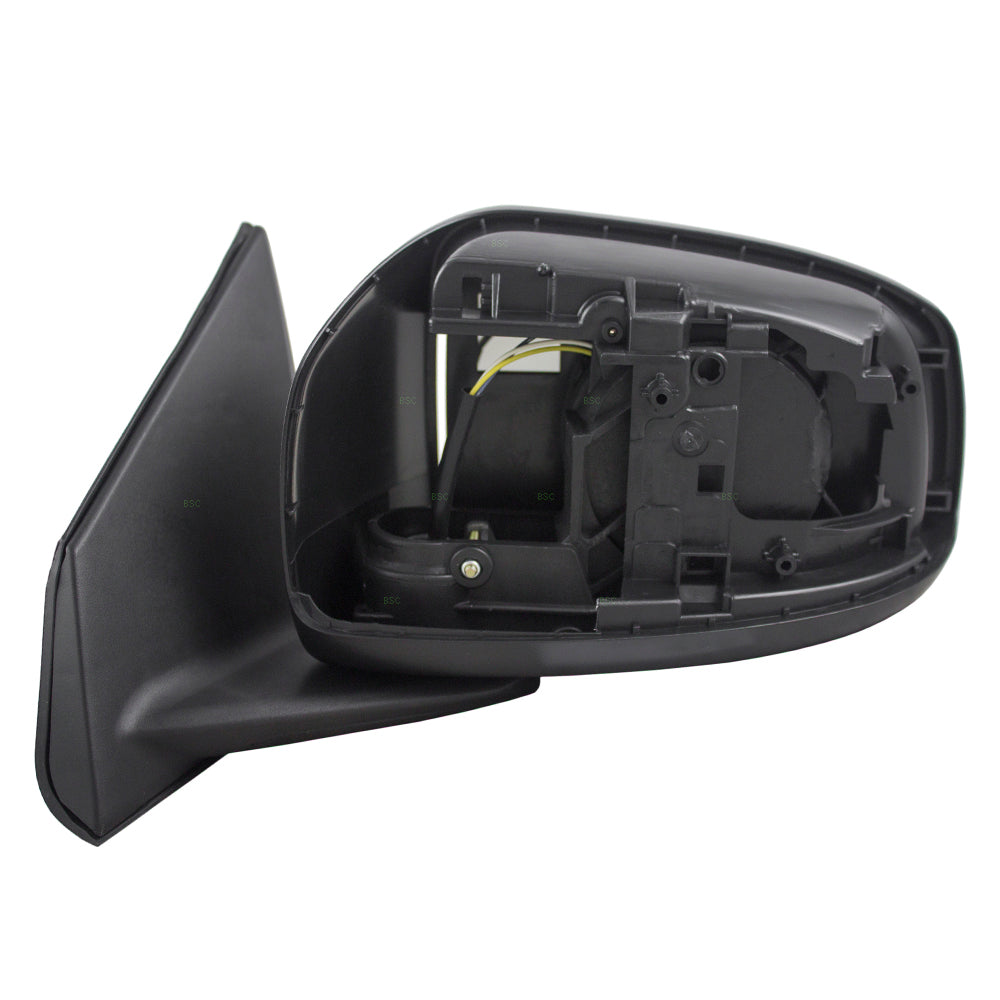 Brock Replacement Drivers Power Side View Mirror Compatible with 15-17 Lancer 7632C363