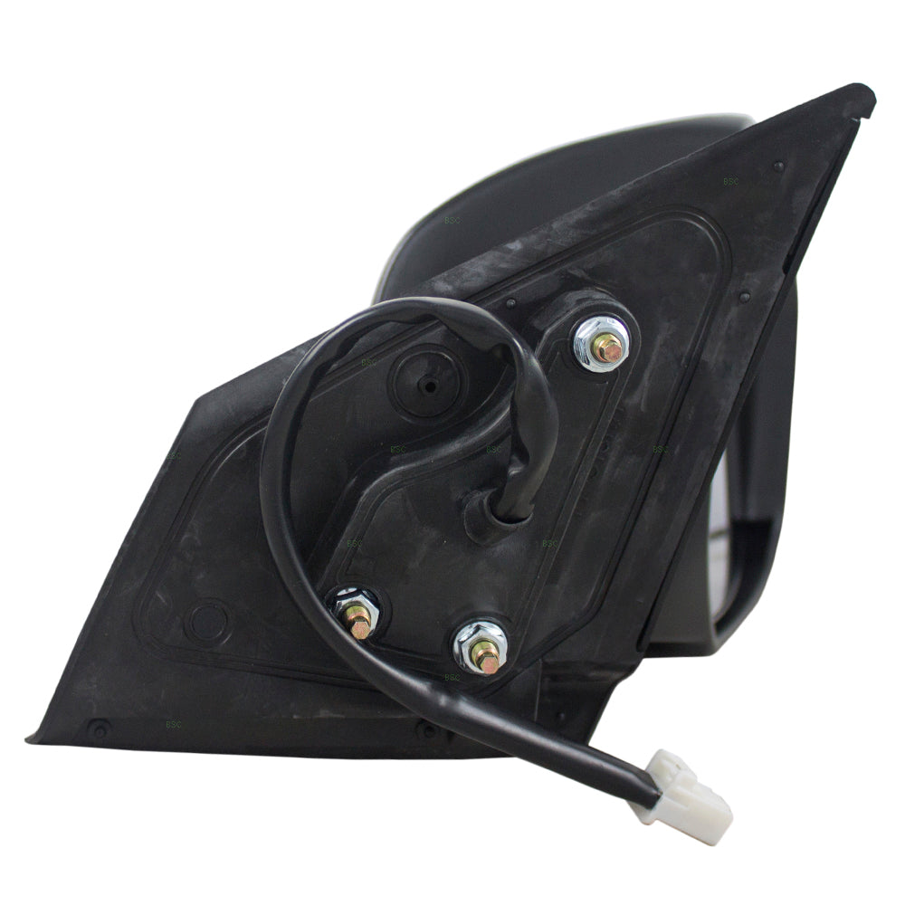 Brock Replacement Passengers Power Side View Mirror Heated w/ Signal Compatible with 15-17 Lancer 7632C352WB