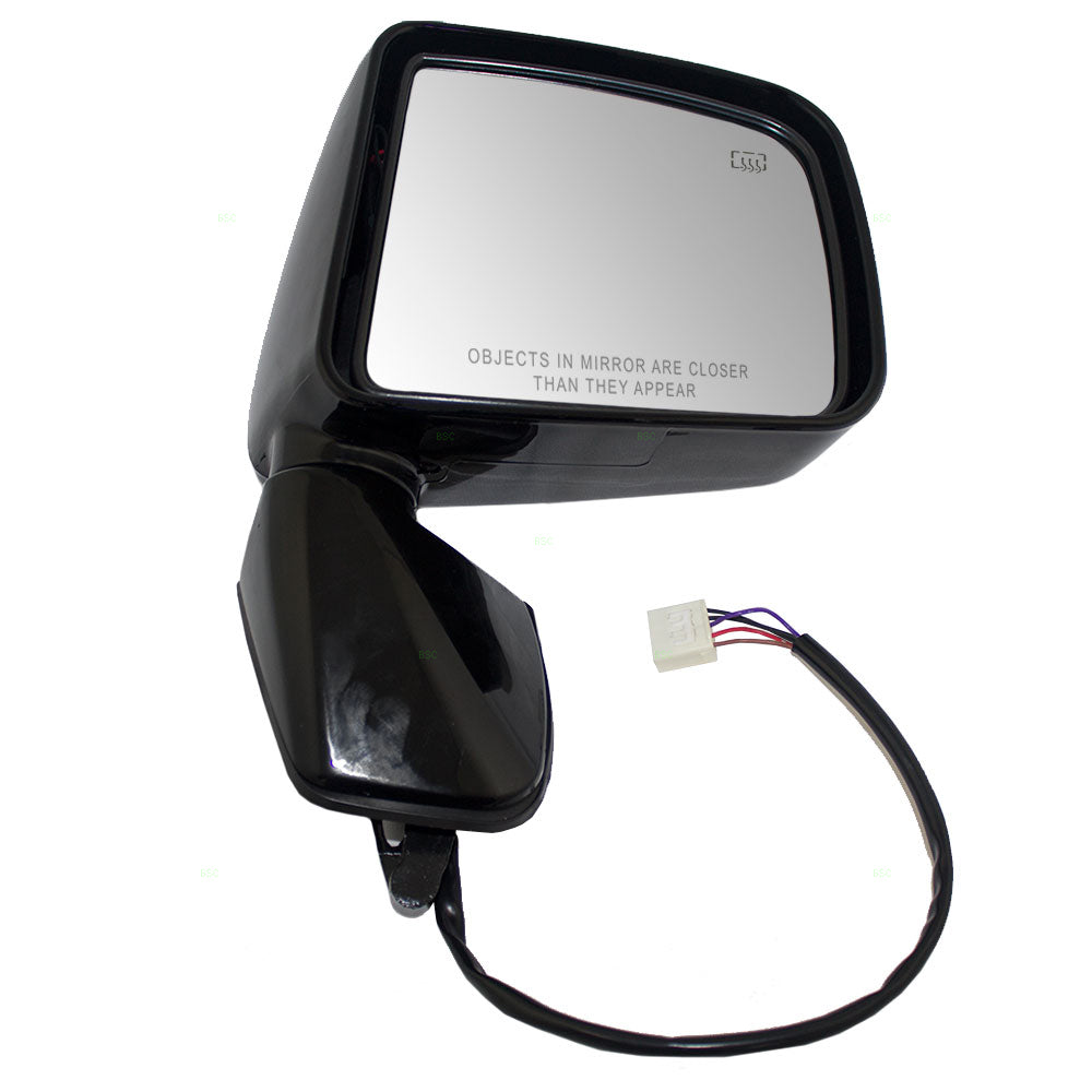 Brock Replacement Passengers Power Side View Mirror Heated Compatible with 99-03 RX300 87910-48030-C0