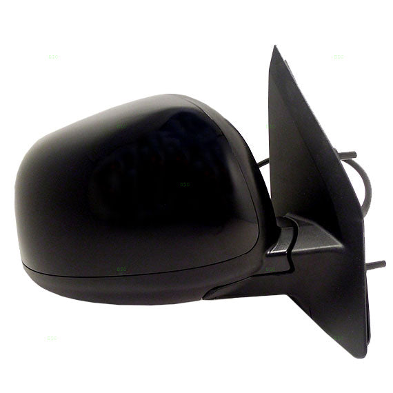 Brock Replacement Passengers Power Side View Mirror Ready-to-Paint Compatible with 07-09 Outlander SUV 7632A064