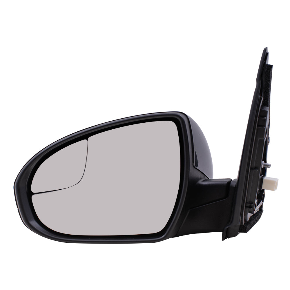 Brock Replacement Driver Power Side Mirror Heated Compatible with 2016-2018 Tucson